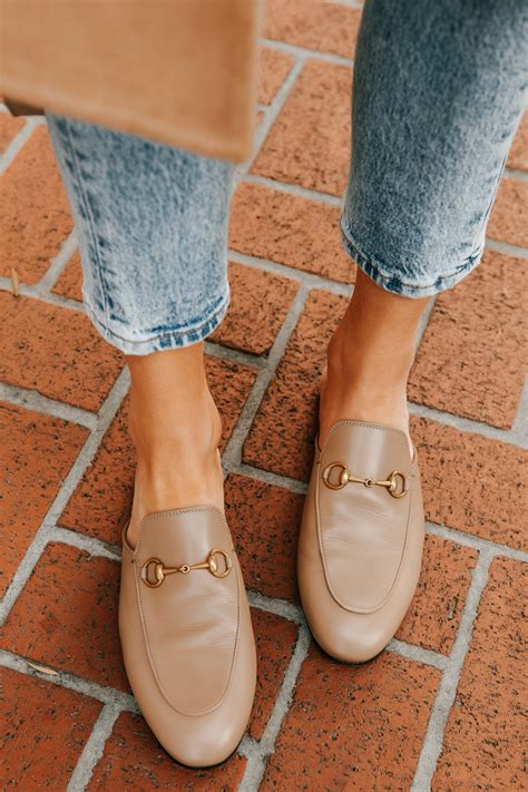 gucci princetown leather flat mules|Gucci princetown mule loafer.